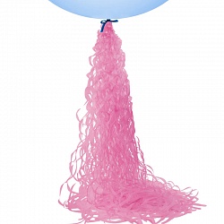 Подвеска бумажная, Спираль, Розовый, 1шт Подвеска бумажная, Спираль, Розовый, 1шт