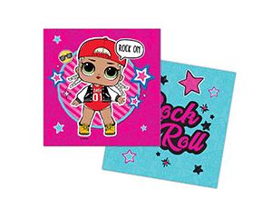 Салфетки бум куклы ЛОЛ 33см 12шт Салфетки бум куклы ЛОЛ 33см 12шт