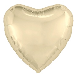 Шар (19''/48 см) Сердце, Шампань, 1 шт. Шар (19»/48 см) Сердце, Шампань, 1 шт.