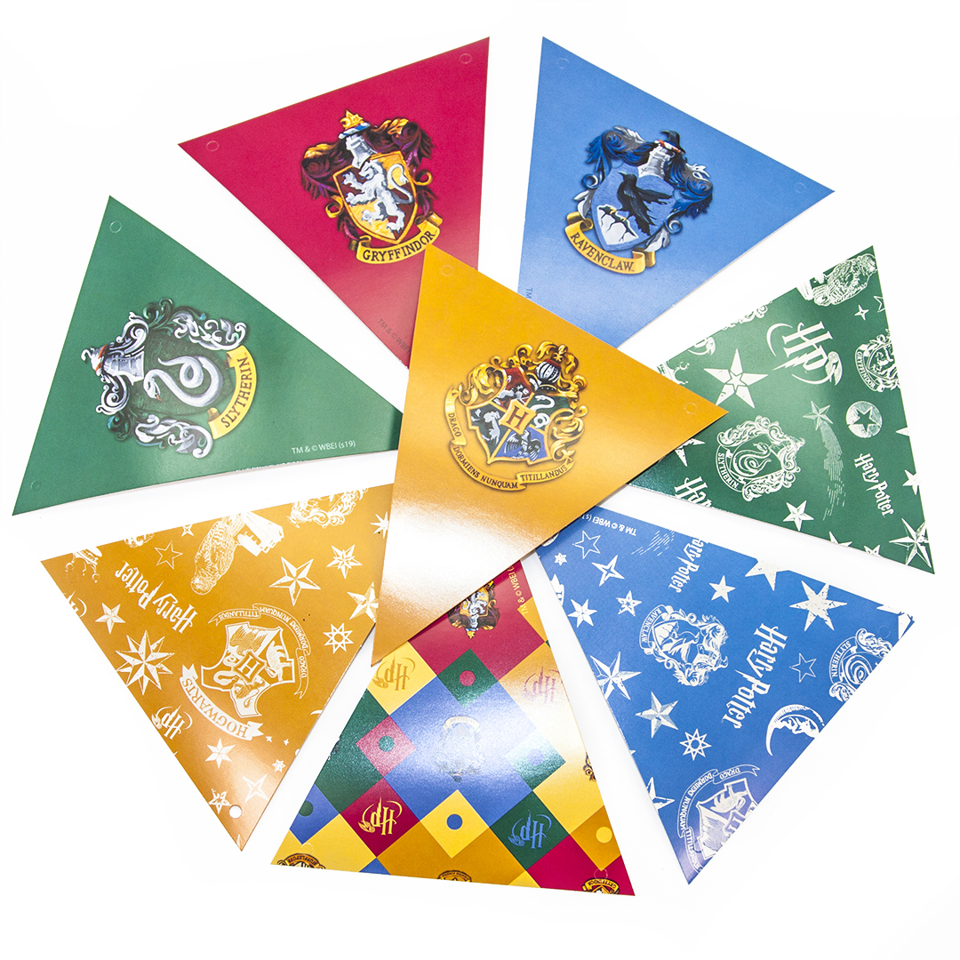 Гирлянда Флажки, Гарри Поттер, 200 см, 1 шт. Гирлянда Флажки, Гарри Поттер, 200 см, 1 шт.