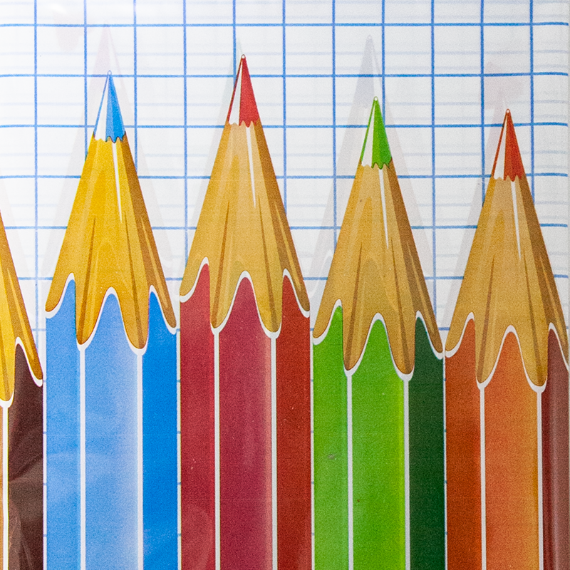 Скатерть ПЭТ, Цветные карандаши, 120*180 см, 1 шт. Скатерть ПЭТ, Цветные карандаши, 120*180 см, 1 шт.