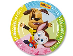 Тарелка бум Барбоскины 17см 6шт/G Тарелка бум Барбоскины 17см 6шт/G