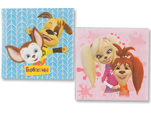 Салфетка Барбоскины 33см 12шт/G Салфетка Барбоскины 33см 12шт/G