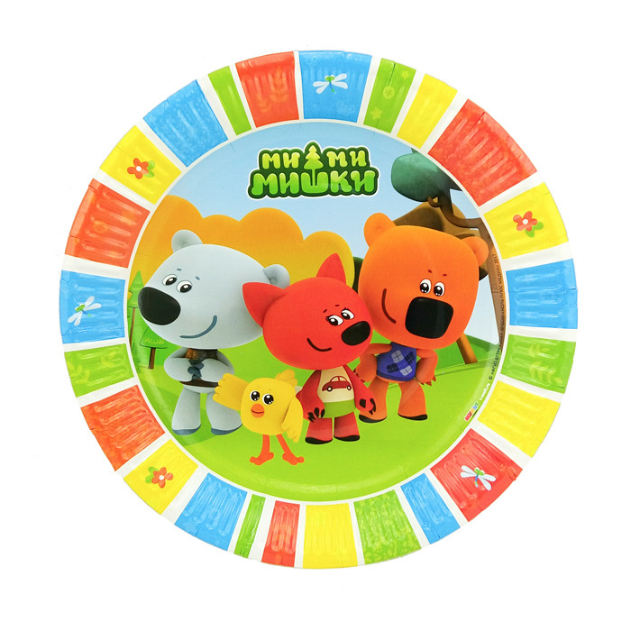 В Тарелки 18 см "Ми-Ми-Мишки" / набор 6 шт. / В Тарелки 18 см «Ми-Ми-Мишки» / набор 6 шт. /