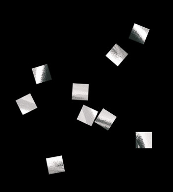 Конфетти металлизированное 6х6мм серебро, 50 гр Конфетти металлизированное 6х6мм серебро, 50 гр