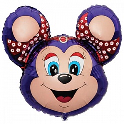 Шар (14''/36 см) Мини-фигура, Бабси-Маус, Фиолетовый, 1 шт. Шар (14»/36 см) Мини-фигура, Бабси-Маус, Фиолетовый, 1 шт.