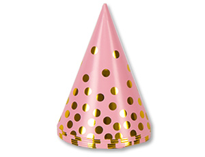 Колпак Горошек золотой 6шт/G Колпак Горошек золотой 6шт/G