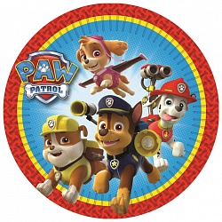 Тарелки Щенячий патруль, 7 дюйм, 6шт Тарелки Щенячий патруль, 7 дюйм, 6шт