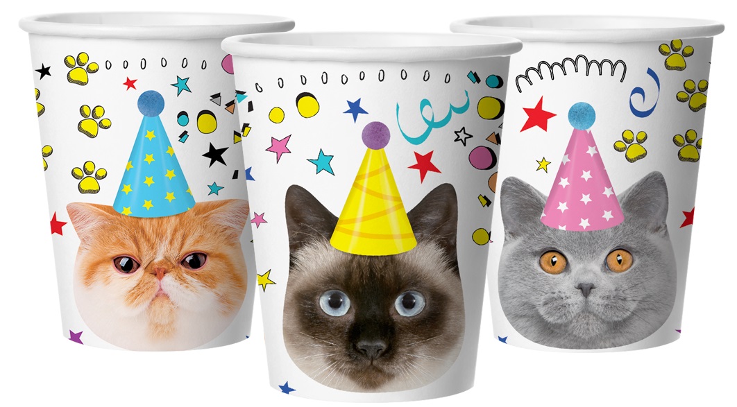 Стаканы (250 мл) Котики, 6 шт. Стаканы (250 мл) Котики, 6 шт.