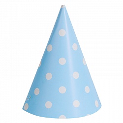 Колпаки голубые, Точки, 6шт Колпаки голубые, Точки, 6шт
