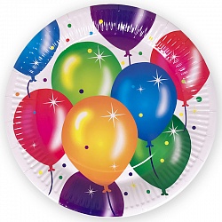 Тарелки, Шары, 9 дюйм, 6шт. Тарелки, Шары, 9 дюйм, 6шт.