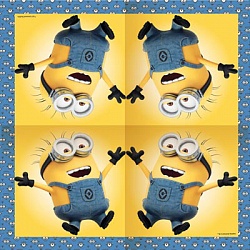 Салфетки Миньоны, 33*33см, 20 шт. Салфетки Миньоны, 33*33см, 20 шт.