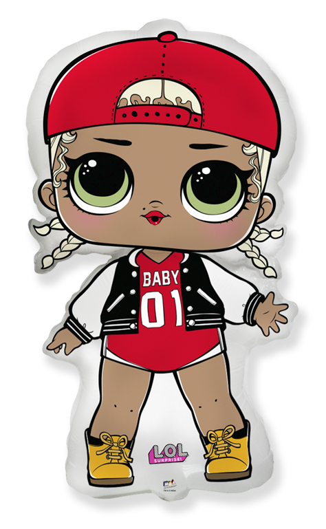 77c2bec6_ba6e_11e9_a821_0cc47a2bb92d_77c2bec7_ba6e_11e9_a821_0cc47a2bb92d Шар (33»/84 см) Фигура, Кукла ЛОЛ (LOL), Модная подружка, 1 шт.