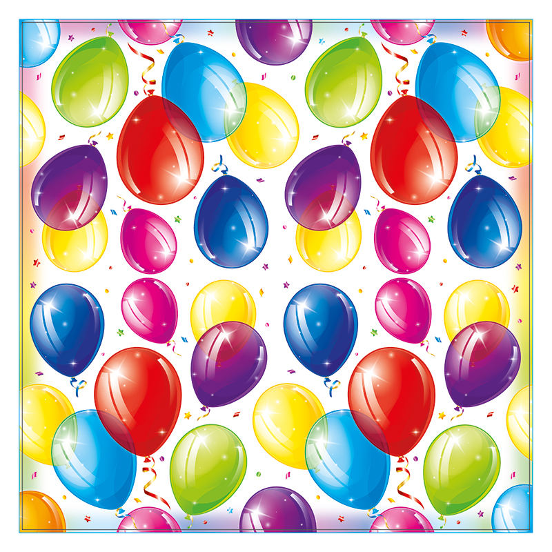 В Салфетки "Яркие Шары" / набор 12 шт. / В Салфетки «Яркие Шары» / набор 12 шт. /