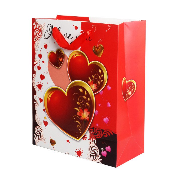 Пакет подарочный "Пламенные чувства" / 18*23*10см Пакет подарочный «Пламенные чувства» / 18*23*10см