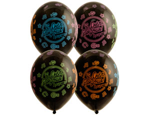 Шелкография пастель 14" С ДР Суперстар, 25 шт Шелкография пастель 14″ С ДР Суперстар, 25 шт