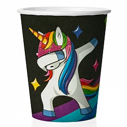 Стаканы (250 мл) Танцующий единорог, 6 шт. Стаканы (250 мл) Танцующий единорог, 6 шт.