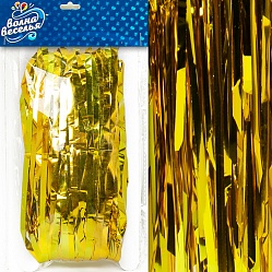 Занавес Дождик, Золото, 100*200 см Занавес Дождик, Золото, 100*200 см