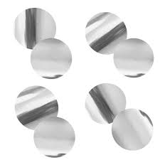 Конфетти "Круги серебряные" фольгированные 3см, 50гр Конфетти «Круги серебряные» фольгированные 3см, 50гр