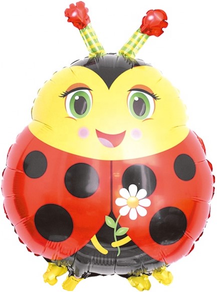 b6487419_5562_11e6_9d5d_005056c00008_76330873_19e7_11ea_a822_0cc47a2bb92d Шар (26»/66 см) Фигура, Божья коровка с цветком, 1 шт.