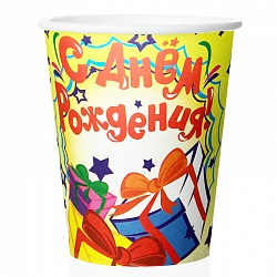 Стаканы Подарки, 180мл, 6шт Стаканы Подарки, 180мл, 6шт