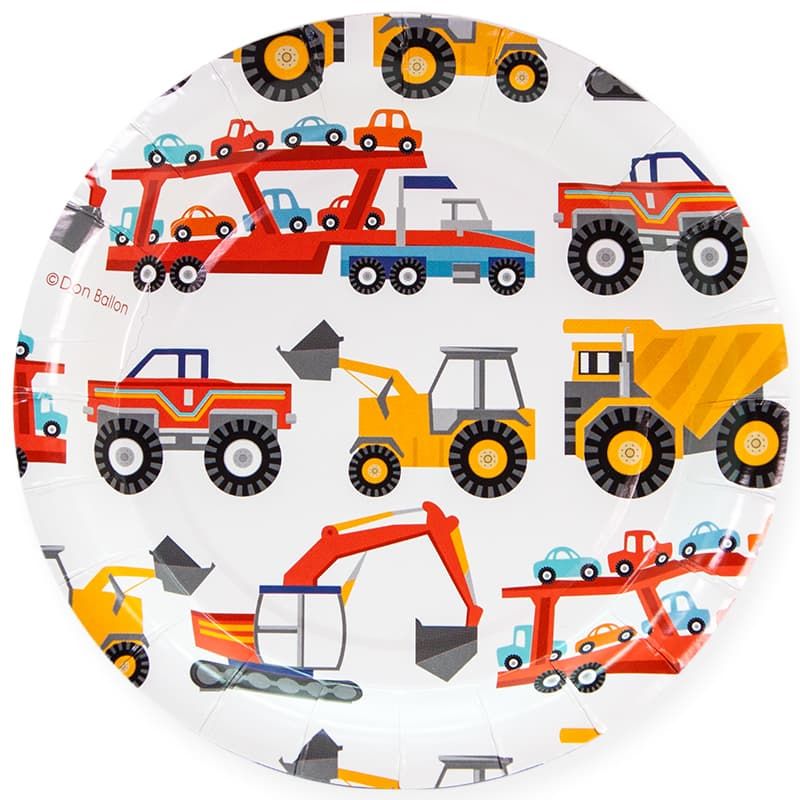 Тарелки (7''/18 см) Спецтехника, 6 шт Тарелки (7»/18 см) Спецтехника, 6 шт