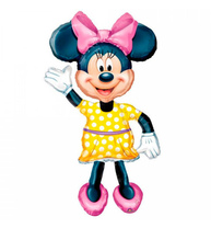 А ХОД/P80 Минни платье розовое в горошек, 1 шт А ХОД/P80 Минни платье розовое в горошек, 1 шт