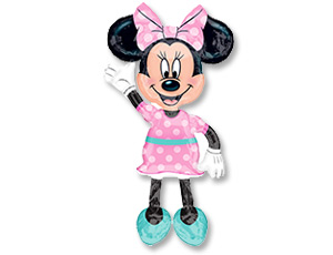 А ХОД/P80 Минни платье розовое в горошек, 1 шт А ХОД/P80 Минни платье розовое в горошек, 1 шт