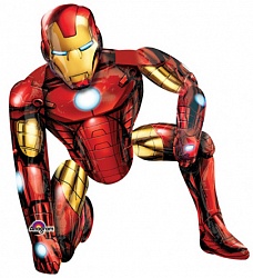 Шар (44''/112 см) Ходячая Фигура, Железный человек, 1 шт. Шар (44»/112 см) Ходячая Фигура, Железный человек, 1 шт.