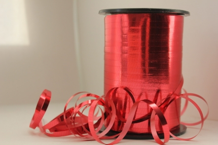 Лента металлизированная - 0.5х250y Красная, 1шт Лента металлизированная — 0.5х250y Красная, 1шт
