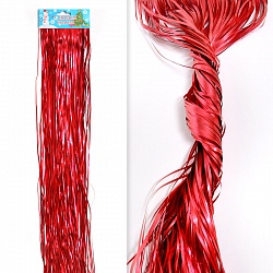 Гирлянда Дождик, Красный, 4-х сл., 0,5 м Гирлянда Дождик, Красный, 4-х сл., 0,5 м