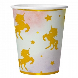 Стаканы (250 мл) Звездный единорог, 6 шт. Стаканы (250 мл) Звездный единорог, 6 шт.