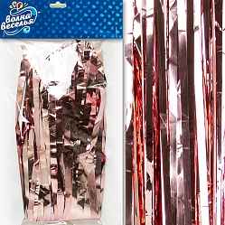 Занавес Дождик, Розовое золото, 100*200 см Занавес Дождик, Розовое золото, 100*200 см