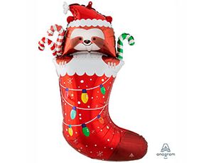 А ФИГУРА/P30 Носок новогодний и Ленивец, 1 шт А ФИГУРА/P30 Носок новогодний и Ленивец, 1 шт