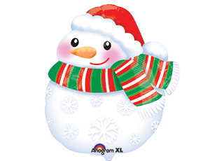 А ФИГУРА/S50 Снеговик в шарфе, 1 шт А ФИГУРА/S50 Снеговик в шарфе, 1 шт