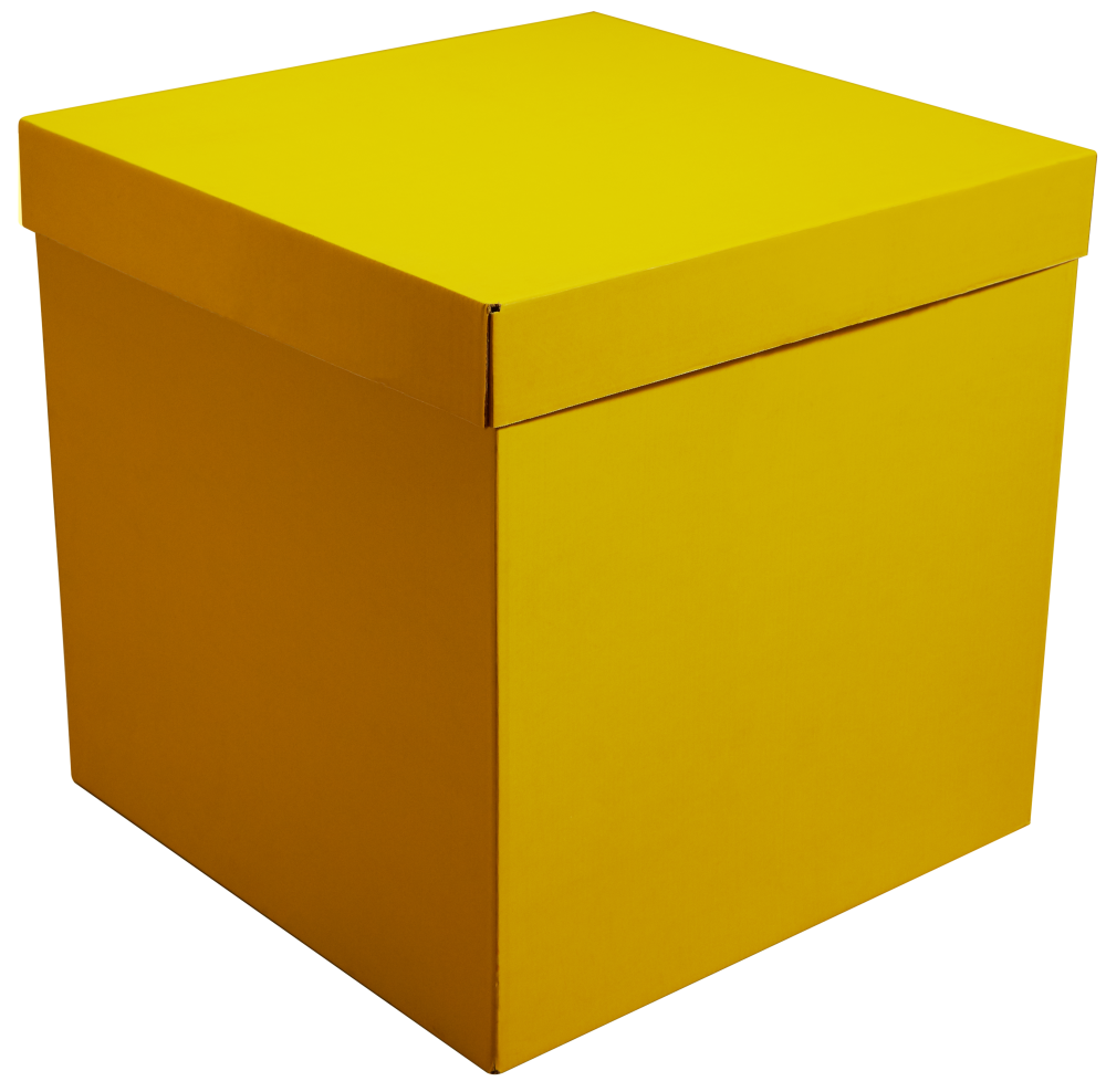 Купить коробку 70 70 70. Коробка для шаров 70х70х70. Желтая коробка. Желтая коробка для шаров. Большие коробки.