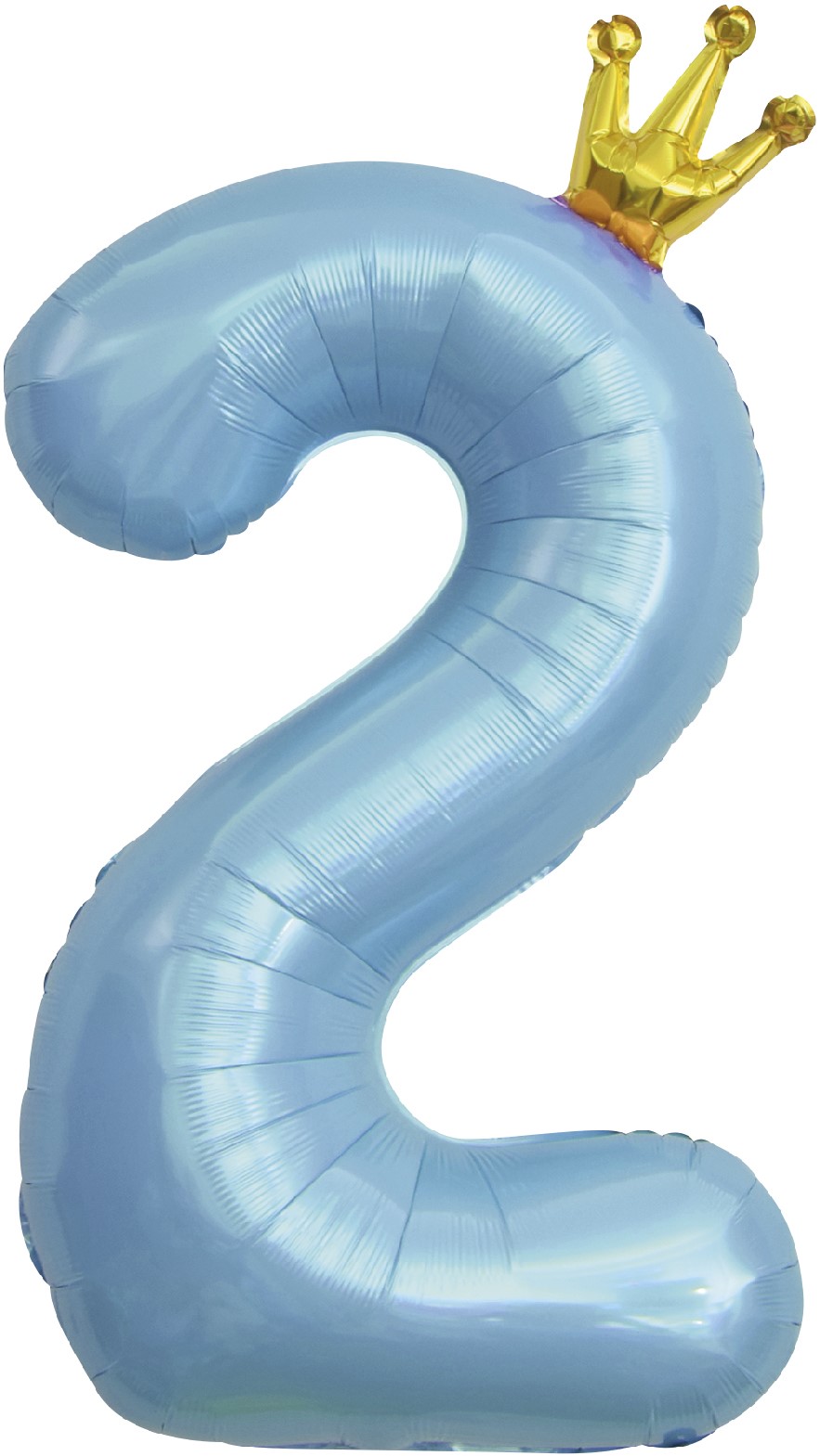 Шар (40''/102 см) Цифра, 2 Золотая корона, Голубой, 1 шт. в упак. Шар (40»/102 см) Цифра, 2 Золотая корона, Голубой, 1 шт. в упак.