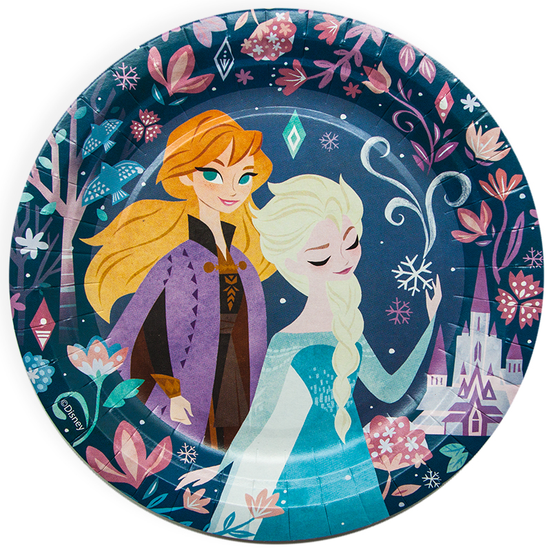 Тарелки (7''/18 см) Холодное сердце, 6 шт. Тарелки (7»/18 см) Холодное сердце, 6 шт.