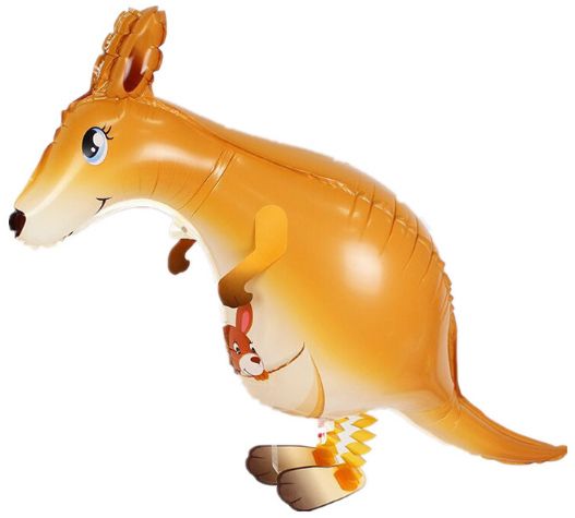 Шар (40''/102 см) Ходячая Фигура, Кенгуру, 1 шт. Шар (40»/102 см) Ходячая Фигура, Кенгуру, 1 шт.