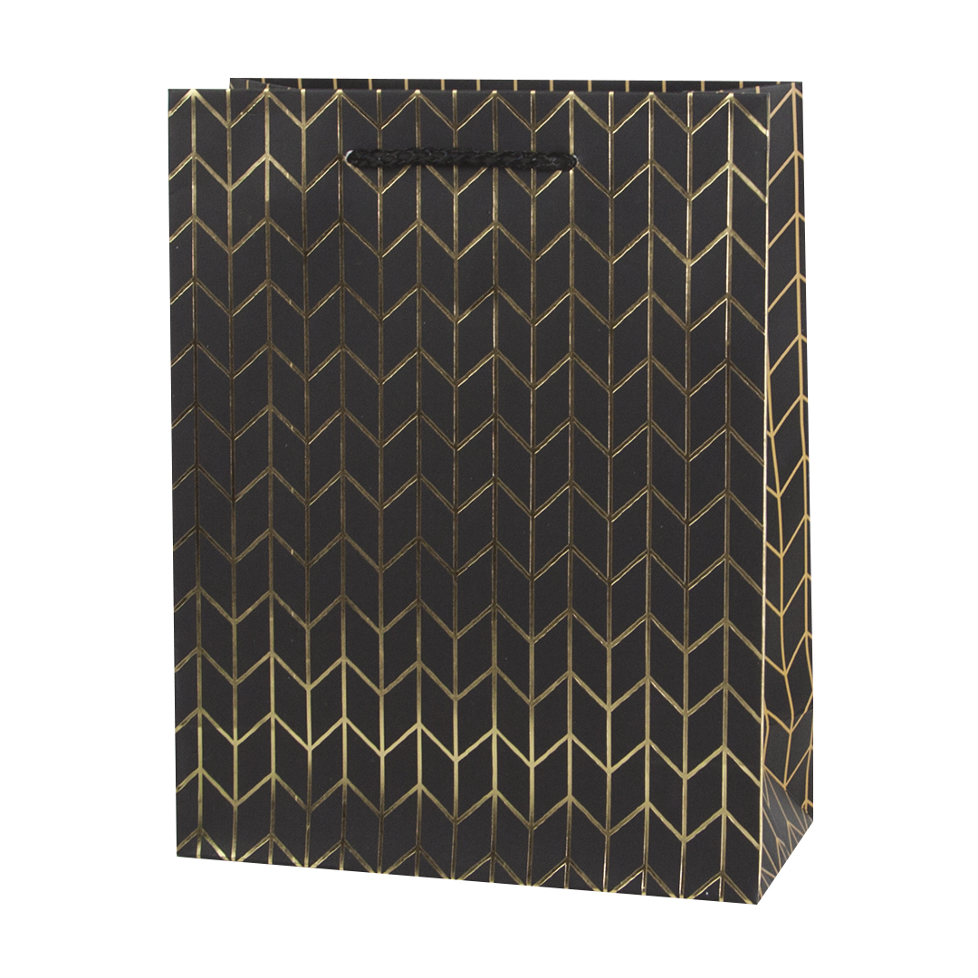 Пакет подарочный, Золотые стрелы, Черный, Металлик, 42*31*12 см, 1 шт. Пакет подарочный, Золотые стрелы, Черный, Металлик, 42*31*12 см, 1 шт.