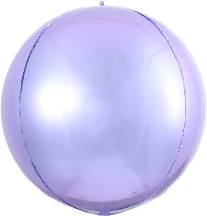 Шар 3D (20''/51 см) Сфера, Сиреневый, 1 шт. Шар 3D (20»/51 см) Сфера, Сиреневый, 1 шт.