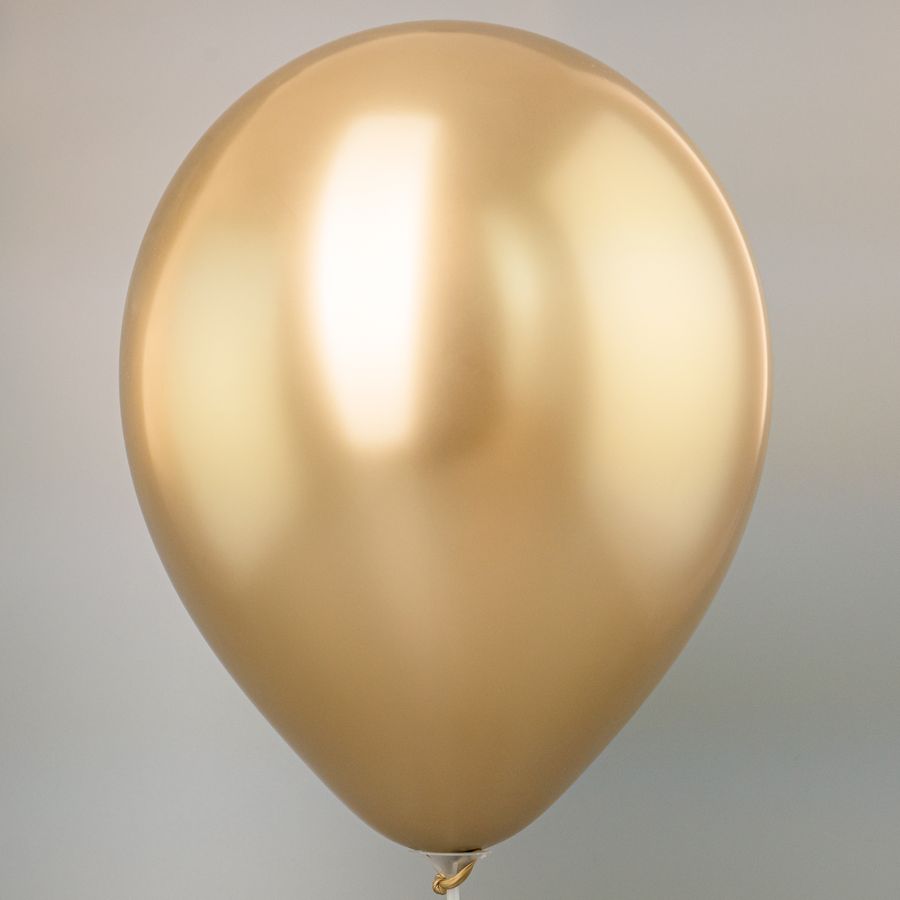 Шар12'' Хром золотой/Gold Elitex (25 шт./уп.) /БК Шар12» Хром золотой/Gold Elitex (25 шт./уп.) /БК