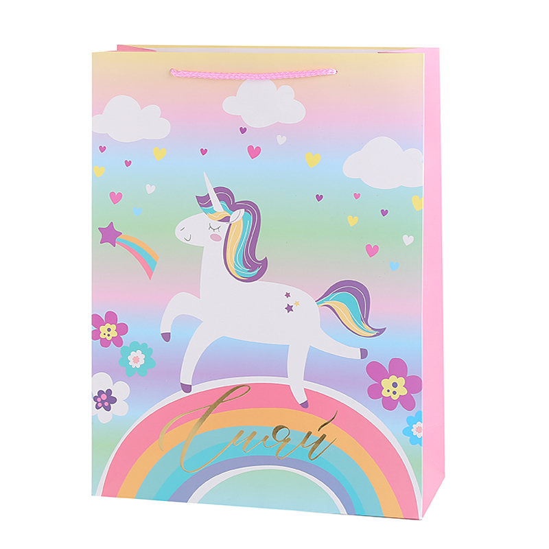 Пакет подарочный "Сияй. Единорог" Пакет подарочный «Сияй. Единорог»