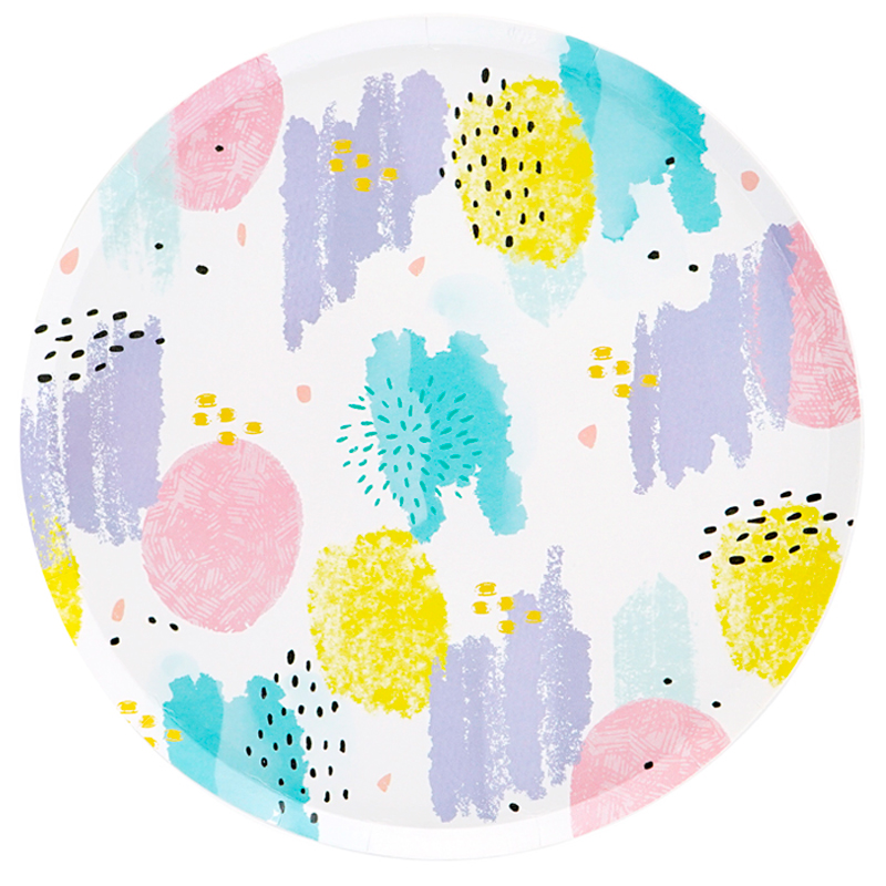 Тарелки "Яркие брызги" Тарелки «Яркие брызги»