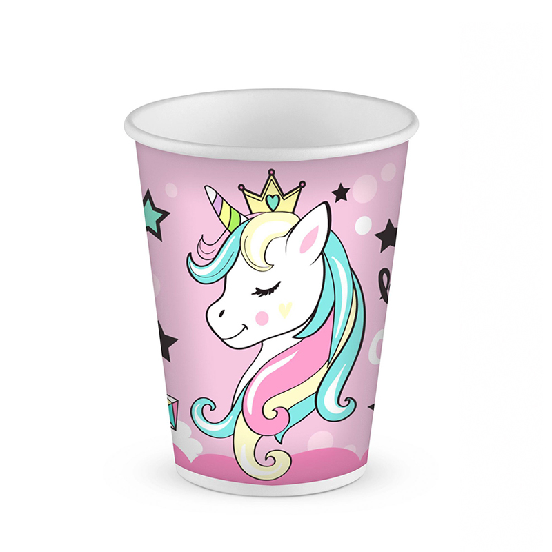 Стаканы 250 мл "Милый единорог" / набор 6 шт. / Стаканы 250 мл «Милый единорог» / набор 6 шт. /