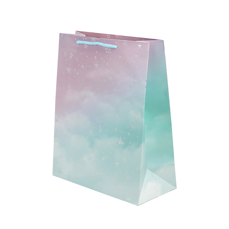 Пакет подарочный "Звездное небо", 26*12*32 см, 1 шт Пакет подарочный «Звездное небо», 26*12*32 см, 1 шт