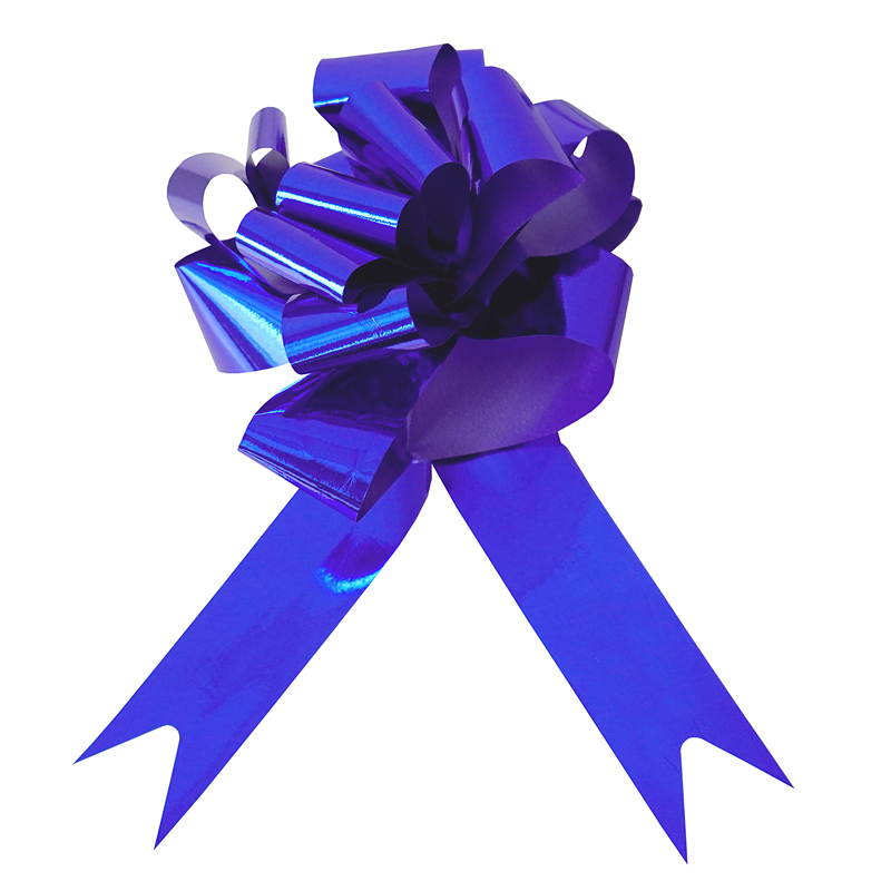 Бант-шар "Металлик" Синий, 30 мм / 1 шт / Бант-шар «Металлик» Синий, 30 мм / 1 шт /