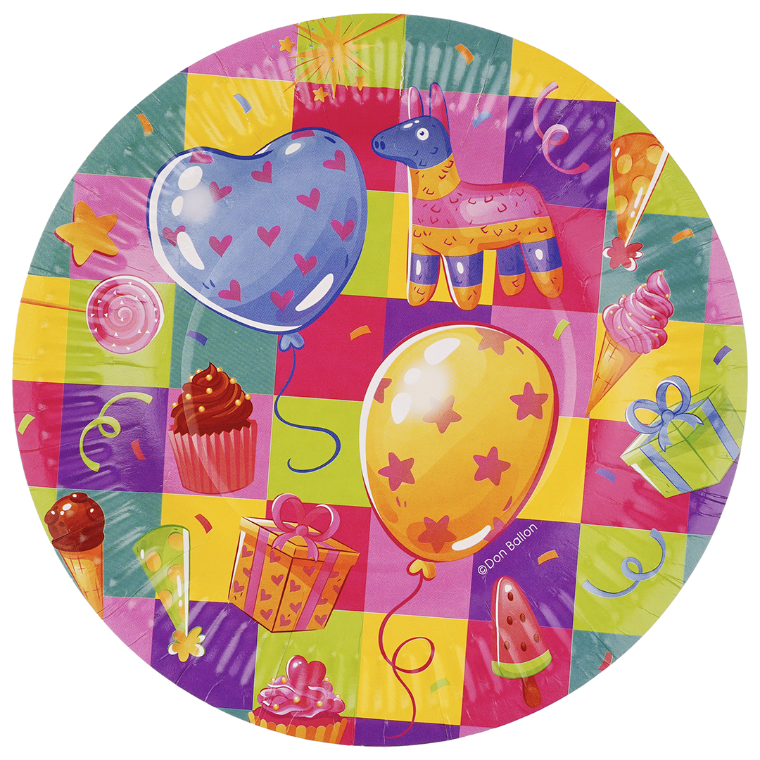 Тарелки (7''/18 см) Яркий праздник, 6 шт. Тарелки (7»/18 см) Яркий праздник, 6 шт.