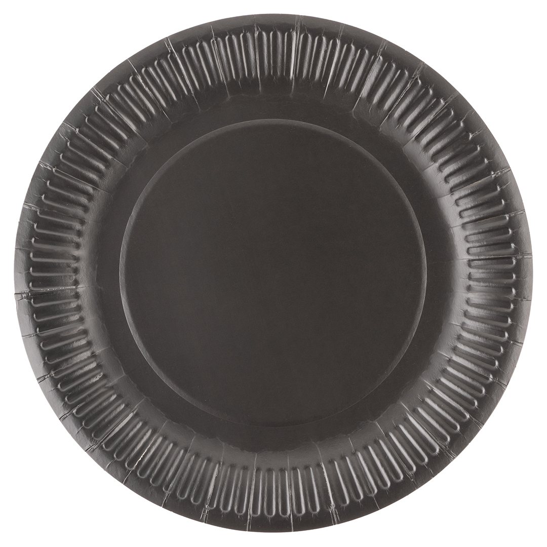 Тарелки (9''/23 см) Мастхэв, Черный, 6 шт. Тарелки (9»/23 см) Мастхэв, Черный, 6 шт.