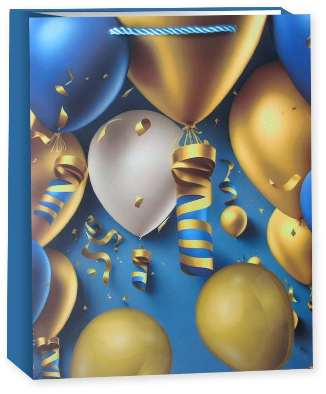 Пакет подарочный, Праздничные шары, Дизайн №1, 40*31*12 см, 1 шт. Пакет подарочный, Праздничные шары, Дизайн №1, 40*31*12 см, 1 шт.